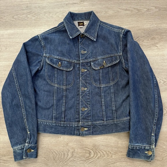 Lee Other - Vintage 40s Lee 101J Center Red Tag Denim Jacket Union Made Sanforized Riders 40